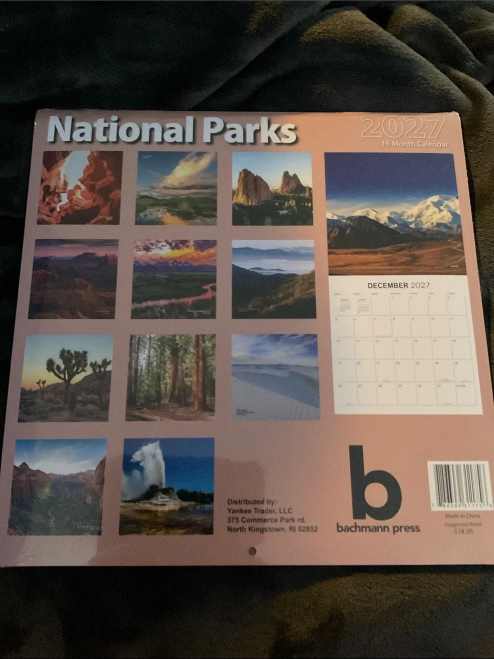 2027 National Parks Calendar